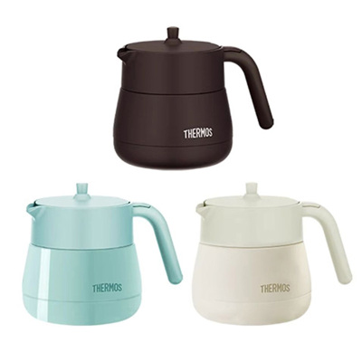 膳魔師保温壶590ml不锈钢带把手防尘杯盖TCHC-580C(颜色随机)