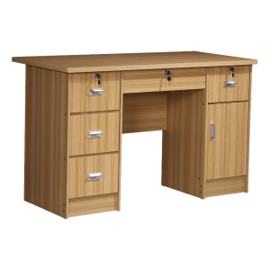 迅众 1.2米台式电脑桌家用简约办公桌经济型卧室小书桌写字台宣传桌职工位