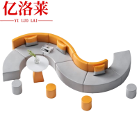 亿洛莱 卡座沙发 皮质 套