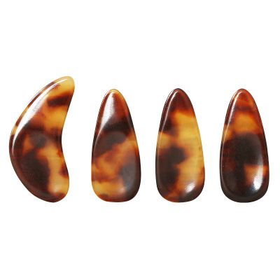 古筝指甲儿童小号初学者成人专业考级弹的凹槽双面弧