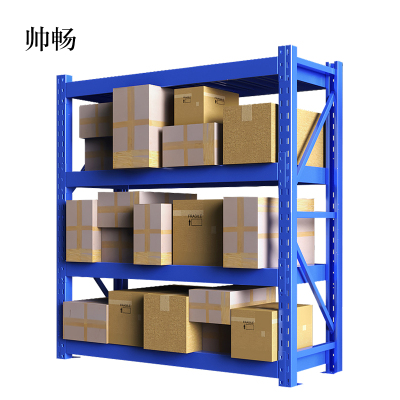 帅畅承重1000kg货架置物架钢制货架长200宽50高200CM