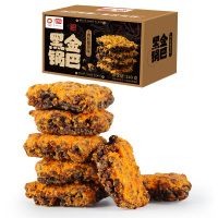 盼盼黑金锅巴肉松蟹黄味宿舍零食小吃办公下午茶休闲食品酥脆锅巴