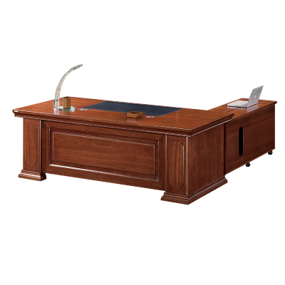 慧采云 老板桌班台油漆总裁桌经理主管桌办公桌2.2m