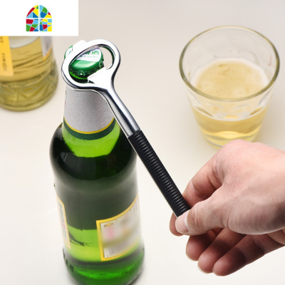 锌合金开瓶器啤酒开瓶器 酒瓶起子创意家用启瓶器酒啤酒开盖器子 FENGHOU 雷神之锤开盖器≈铜色款