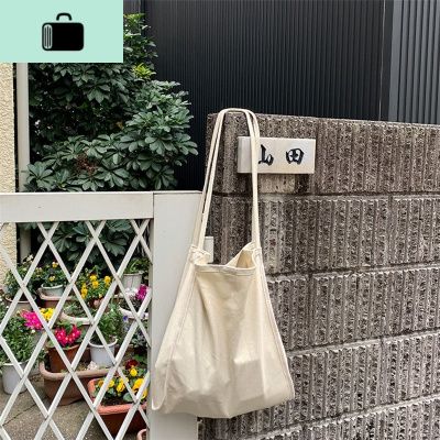 帆布包女韩版大容量复古学生购物袋2020新款ins原宿仙女单肩手提NEWLAKE女手包