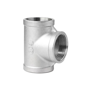 伟鹏双兴 304不锈钢内丝三通 DN80(3寸) 个