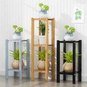 森美人小花架子多层卧室内置物架阳台单个简约多肉花盆架客厅落地式空间