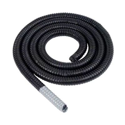 中锦科技 金属包塑阻燃波纹管 电线防火保护管 内径10mm [防火型]米