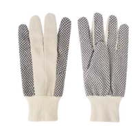 瑞涞 罗口帆布点塑手套 RL-OSB12