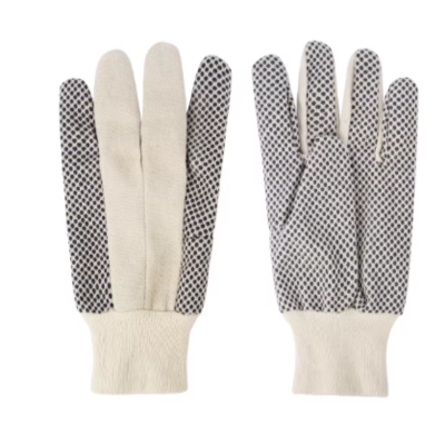 瑞涞 罗口帆布点塑手套 RL-OSB12