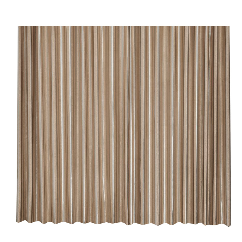 比韩 卧室遮光帘遮阳布罗马杆窗帘定制色 2000*2700mm 副