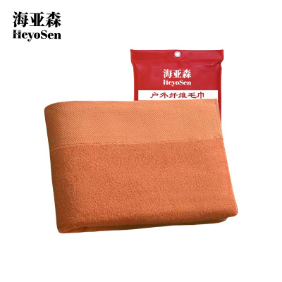 海亚森 M1C150 户外纤维毛巾 1m*1m 橘红色(计价单位:条)