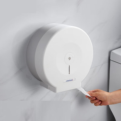 卫生间大卷纸盒壁挂式厕所纸巾盒大盘纸盒卷纸架酒店厕纸盒免打孔