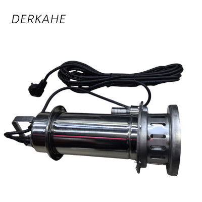DERKAHE WQ(D)-B不锈钢污水污物潜水电泵 WQD8-8-0.55B(Z) 台