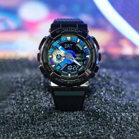 卡西欧CASIO旗舰店手表男g-shock防震运动时尚休闲防水正品潮流耐摔石英表男GM-110