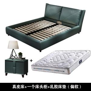 森美人港式轻奢床简约现代双人床1.8米大气床婚床主卧