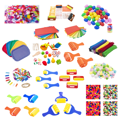 华森葳 美工泥塑组