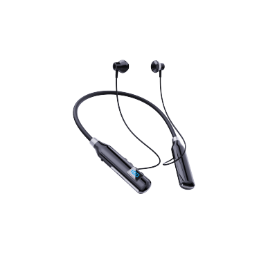 游蝶 挂脖式蓝牙耳机大电量带数显运动游戏颈挂蓝牙耳机 可插卡