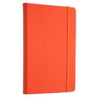 齐心 C5902 皮面笔记本 A5 122张 单位:本 橙