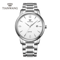 天王表(TIAN WANG)手表 时尚休闲石英情侣表商务大气男表简约休闲女士手表 3887