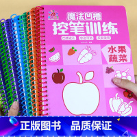 魔法凹槽控笔训练[全套8册] [正版]阳光宝贝 魔法凹槽幼儿控笔训练入门 2岁半到3岁到6岁幼儿园小班中班大班练字帖写