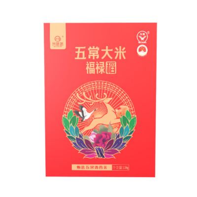 米妹妹福禄稻大米五常大米礼盒装2.5kg