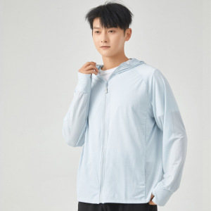 夏季防晒衣女薄款透气防紫外线冰丝长袖户外防晒服男