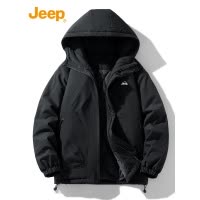 Jeep吉普冬季加厚棉衣外套男士2025年新款潮牌休闲保暖棉袄棉服男