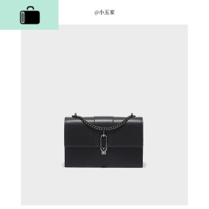 腋下包女链条小众设计高级感质感简约锁扣单肩斜挎包小包包NEW LAKE 黑色少量女士单肩包 黑色少量现货