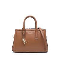 Michael Kors新款MK女包皮革手提腋下包小方包百搭通勤手袋 送女友礼物