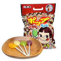 不二家水果味棒棒糖袋装4果味356g袋装57支休闲零食品