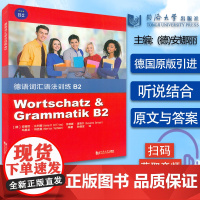 德语词汇语法训练B2安娜丽.比利娜编著 欧标德语B2考试备考 德语语法解析与练习德语欧标考试书籍德语自学入门教材 同济大