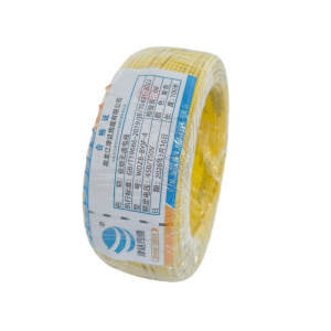 津达 低烟无卤电线WDZB-BYJF-4黄色450/750V 米