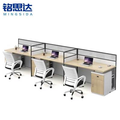 铭思达屏风工位三人含椅套