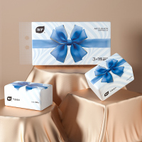 植护 蝴蝶结压花纸面巾 140*175mm 4层 84抽 4包/提ZH305732N4