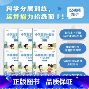 北师版 小学数学计算题分层训练 小学五年级 [正版]小学数学计算题解决问题分层训练 人教北师 口算笔算算理算法重难点易错