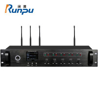 润普Runpu RP-WX8800P 音频扩声系统大型智能会议室专业工程无线手拉手话筒会议主机