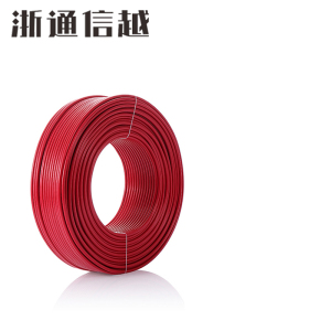 浙通信越 电线 国标塑铜线 单芯股 BV 2.5 /米 多色 100米/盘