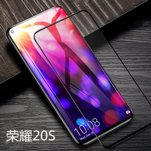 适用华为荣耀V30/30pro/30S/20S/20pro/20i/play3/9X/X10max钢化膜2片