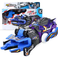 奥迪双钻机甲决斗战车玩具套装男孩决斗速战系列儿童激战滑行战车 轰天系列-破晓星痕