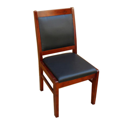 风雷动办公椅简约现代会议椅实木平头椅