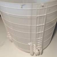 帮客材配 全新原装P0970122542 顺达扎伊 ZWT1511DG 洗衣机盛水桶 收前务必验货