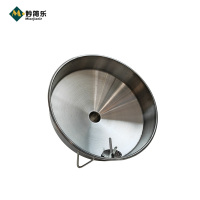 妙简乐 不锈钢漏斗 30cm 个