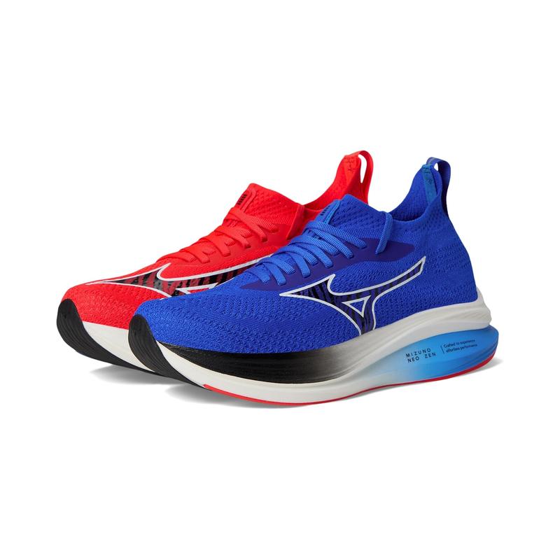 美津浓(Mizuno)男款运动跑鞋轻便缓震透气专业训练跑步 footwear