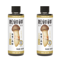松鲜鲜 金标松茸一品鲜580g*2瓶 代替酱油生抽 0添加0蔗糖 凉拌炒菜调味