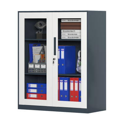 臻远玻璃开门柜ZY-ZBG-101090*900*400厚度0.6mm