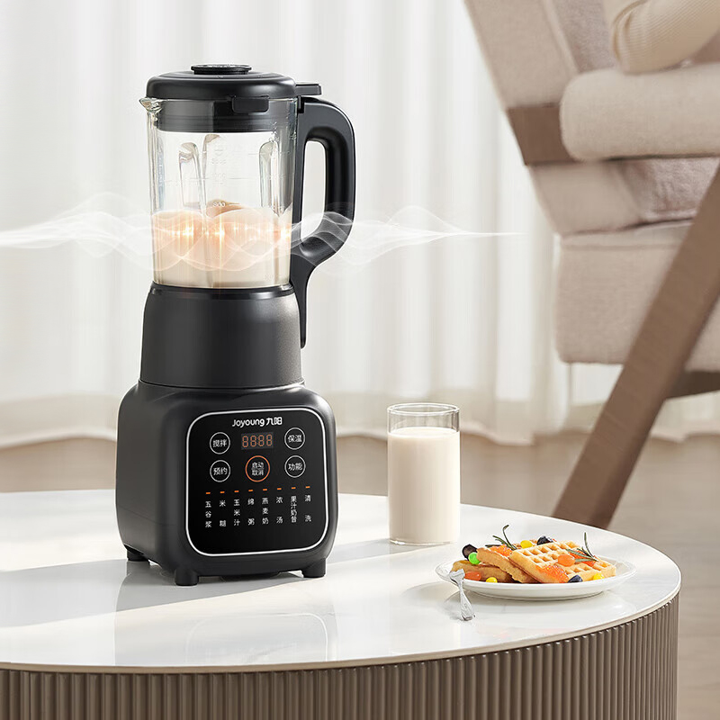 九阳高速破壁机L12-P261 破壁机豆浆机家用免滤高转速强劲电机多功能12小时智能预约