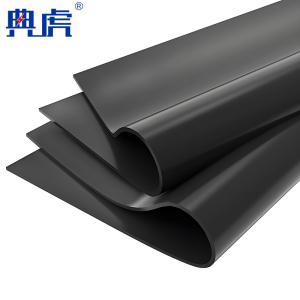 典虎 高压绝缘垫 5kv绝缘胶垫 黑色3mm*1m*5m 卷