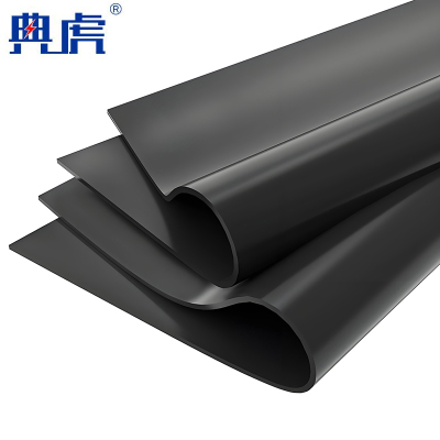 典虎 高压绝缘垫 5kv绝缘胶垫 黑色3mm*1m*5m 卷