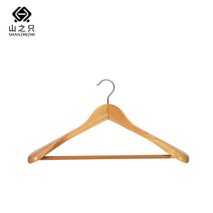 山之只 实木加宽衣架女士款 40cm 个